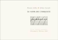 LE NOIR DE L'ERRANCE