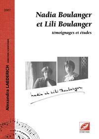 Nadia Boulanger et Lili Boulanger