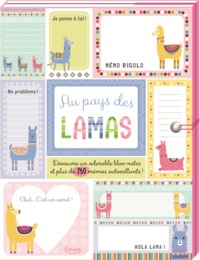 MES PETITS MESSAGES - AU PAYS DES LAMAS (COLL. CARNETS ET PETITS PAPIERS)