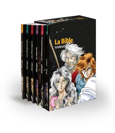 La Bible en Manga - Coffret collector intégral (Volumes 1 à 6)