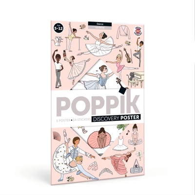 Poppik La danse - 1 poster + 64 stickers repositionnables