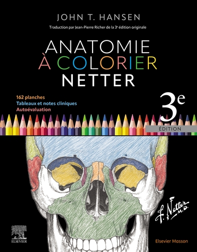 Anatomie à colorier Netter