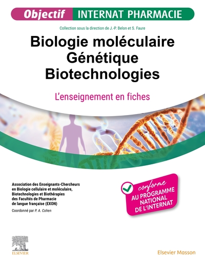 Biologie Moléculaire - Génétique - Biotechnologies - L'enseignement en fiches
