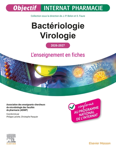 Bactériologie - Virologie 2026-2027 - L'enseignement en fiches