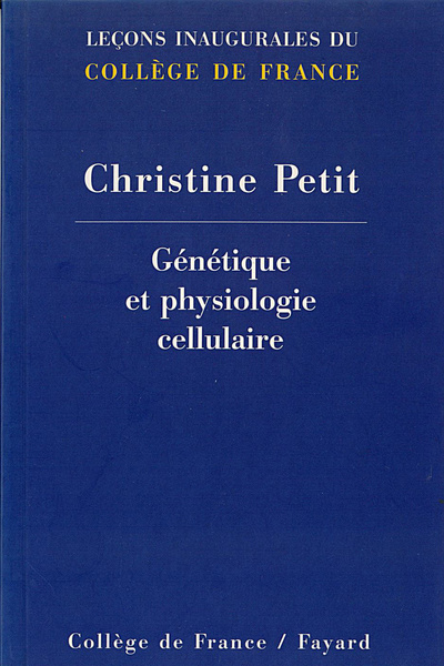GENETIQUE ET PHYSIOLOGIE CELLULAIRE