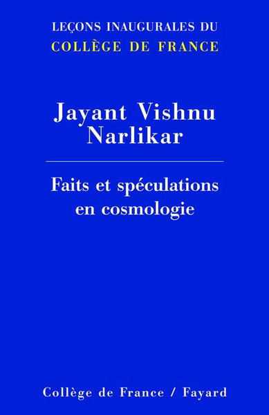 FAITS ET SPECULATIONS EN COSMOLOGIE