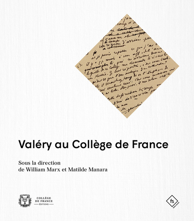 VALERY AU COLLEGE DE FRANCE