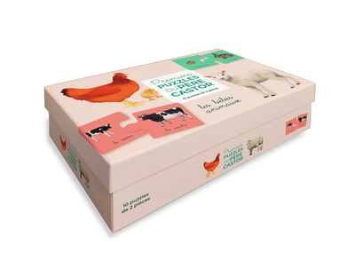 Premiers puzzles du Père Castor - Les bébés animaux - 10 puzzles de 2 pièces