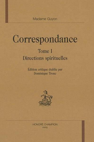 Correspondance T1. Directions spirituelles