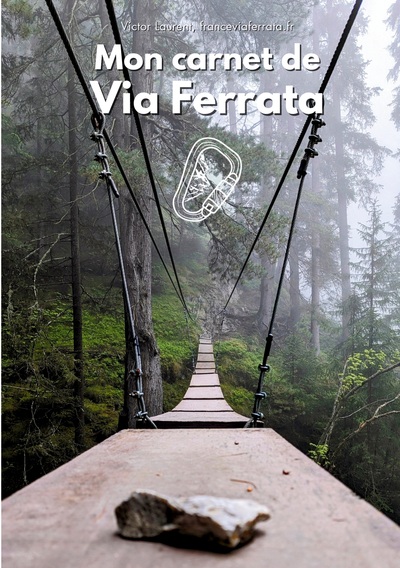 Mon carnet de Via Ferrata - 130 fiches noir et blanc à remplir et décorer