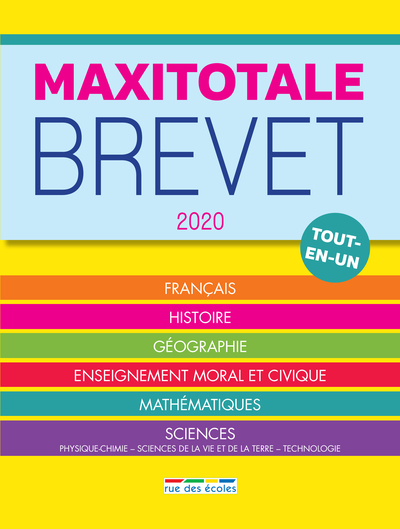 Brevet 2020 tout-en-un - Français histoire géographie enseignement moral et civique maths sciences