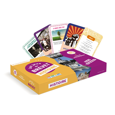 Les jeux du Brevet Histoire - 80 cartes + 1 livret pédagogique