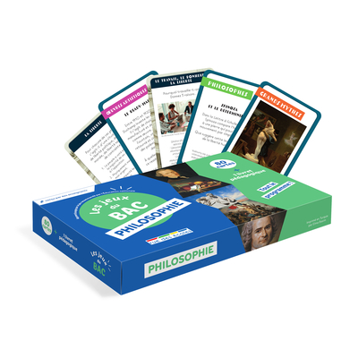 Les jeux du Bac Philosophie - 80 cartes + 1 livret pédagogique 