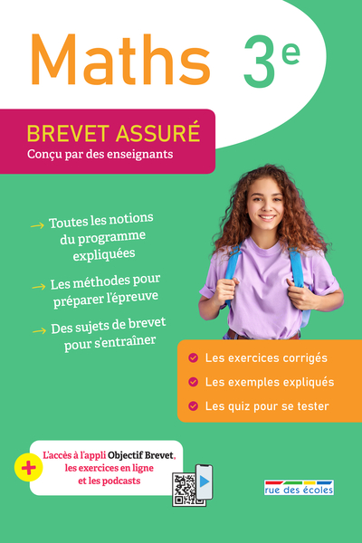 Brevet assuré - Maths 3e - Conçu par des enseignants