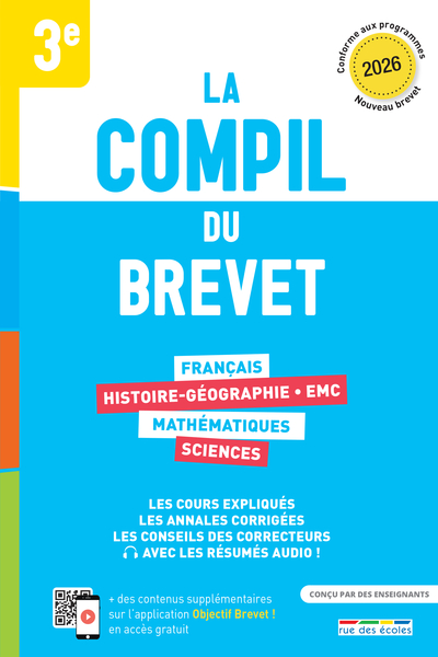 La compil du Brevet - 2026 - Tous les outils, toutes les matières