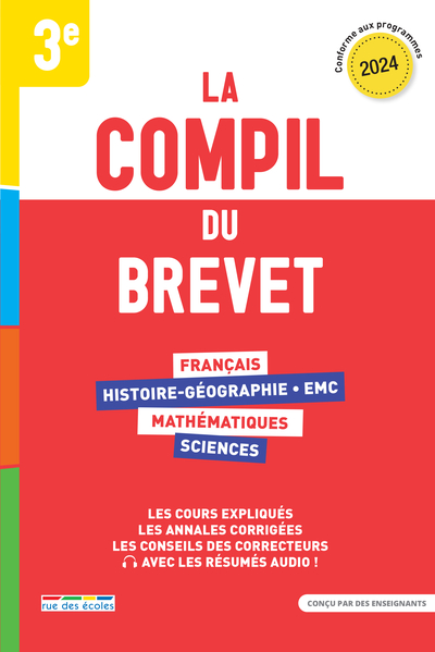 La Compil du Brevet 2024 - Tous les outils, toutes les matières