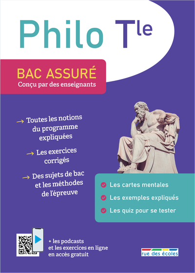Bac assuré - Philosophie Terminale - Toutes les notions du programme + des cartes mentales