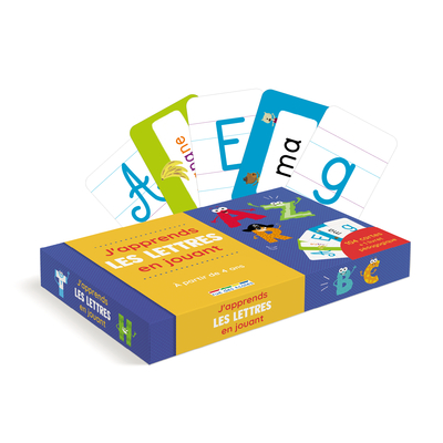 J'apprends les lettres en jouant - A partir de 4 ans
