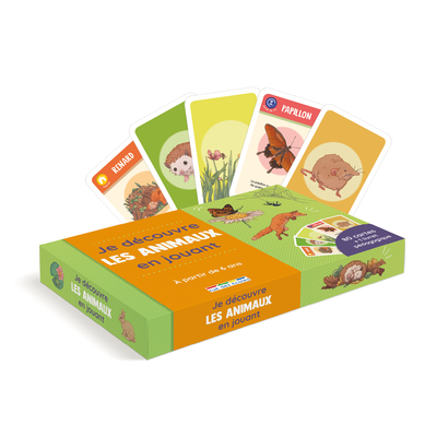 Je découvre les animaux en jouant - A partir de 6 ans