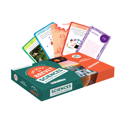 Les Jeux du Brevet - Sciences - 80 cartes, 3 principes de jeu + 1 livret pédagogique