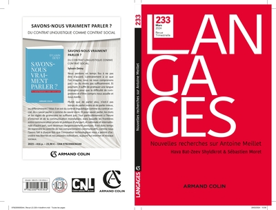 Langages Nº 233 1/2024 - Nouvelles recherches sur Antoine Mellet