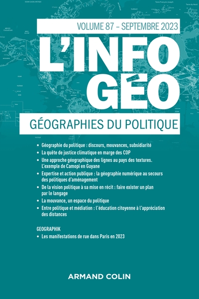 L'information géographique - n°3/2023
