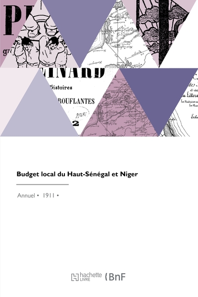 Budget local du Haut-Sénégal et Niger