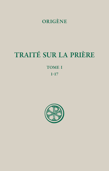 Sources chrétiennes - SC 650, Traité sur la prière (tome 1)