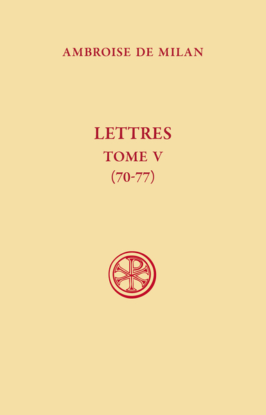 Sources chrétiennes - SC 639 Lettres (70-77) ; tome V