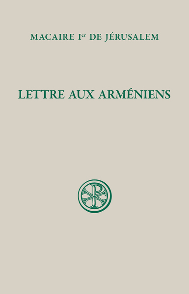 SC 667- Lettres aux Arméniens