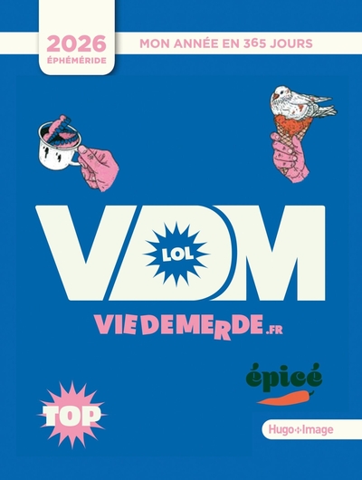 Mon année en 365 jours - 2026 - VDM Vie de merde