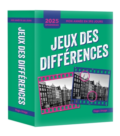 Mon année en 365 jours - 2026 - Jeux des différences