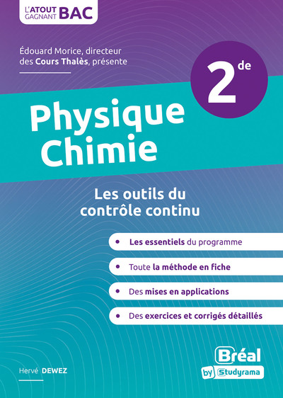 Physique-chimie Seconde 2de - Les outils du contrôle continu