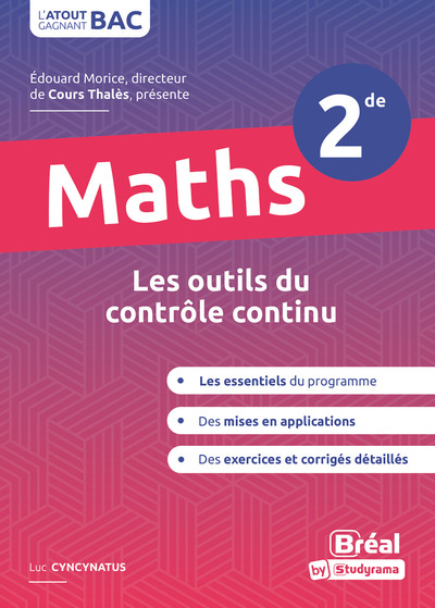 Mathématiques Seconde, 2de - Les outils du contrôle continu