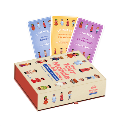 Mon tour du monde en 50 cartes - Coutumes et traditions - Un jeu de cartes 