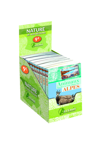 Boîte 12 ex - Animaux faciles à voir dans les Alpes