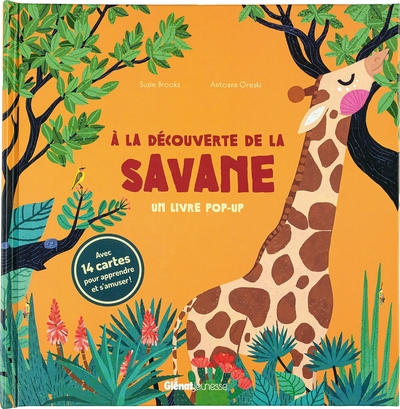 À la découverte de la savane - Un livre pop-up