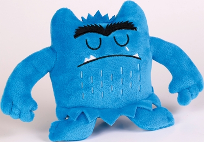 Le monstre des couleurs - Mini peluche Monstre Bleue