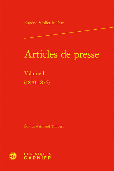 Articles de presse - (1870-1876)