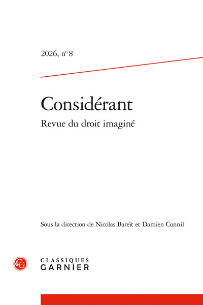 Considérant - Revue du droit imaginé