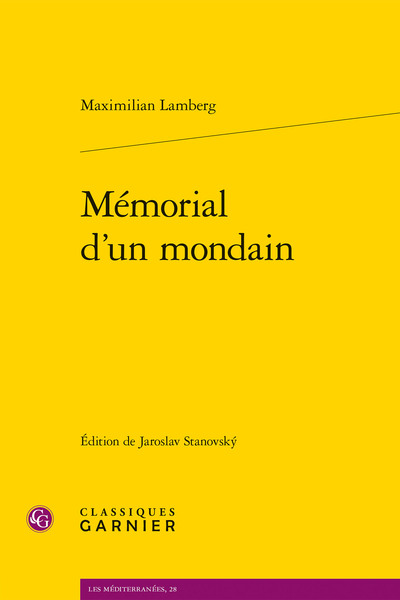 Mémorial d'un mondain