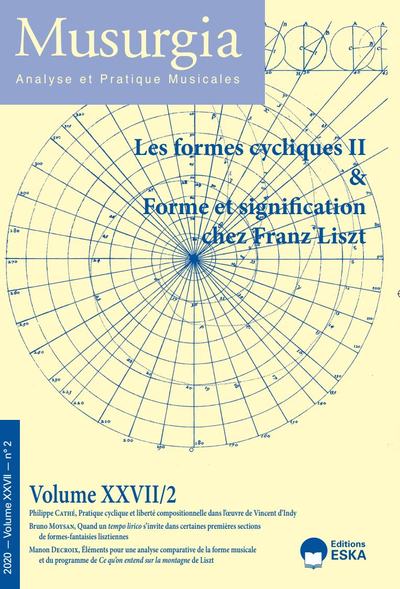 LES FORMES CYCLIQUES II & FORMET ET SIGNIFICATION CHEZ FRANZ LISZT - MUSURGIA VOL XXVII N°2-2020