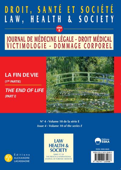 Droit Santé et Société n°4-2023 - La fin de vie (1ère partie)