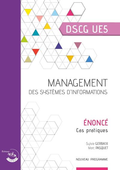 Management des systèmes d'information - Énoncé - UE 5 DU DSCG