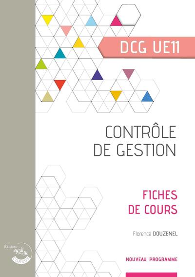 Fiches de contrôle de gestion - UE 11 du DCG
