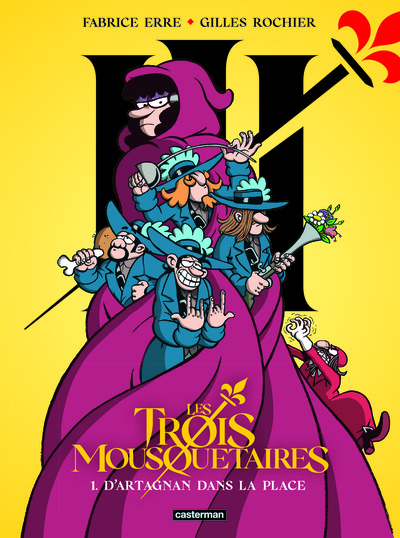 Les Trois Mousquetaires - Les gags-D'Artagnan dans la place