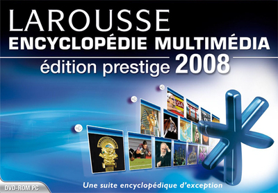 CD-ROM ENCYCLOPEDIE LAROUSSE MULTIMEDIA 2008 PRESTIGE