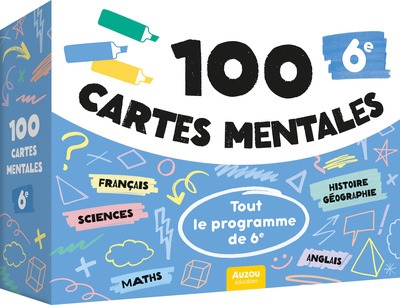 100 CARTES MENTALES - TOUT LE PROGRAMME DE 6E