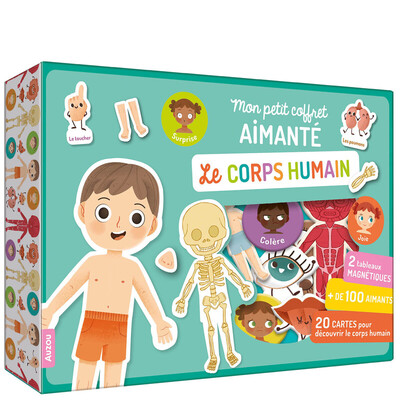 Mon petit coffret aimanté - Le corps humain