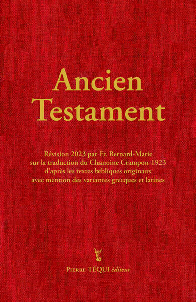 Ancien Testament - Crampon 1923 - 2023
